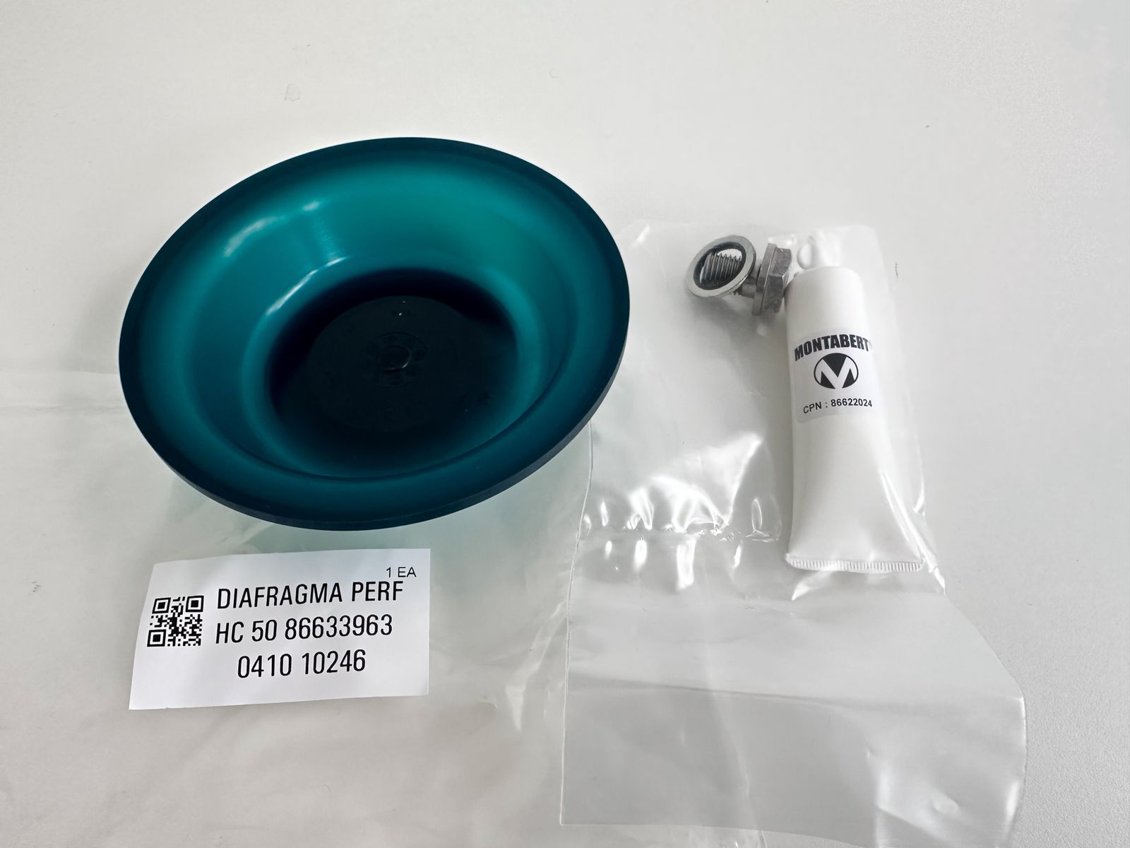 Original Diafragma para HC50 montabert  0410 10246	86633963